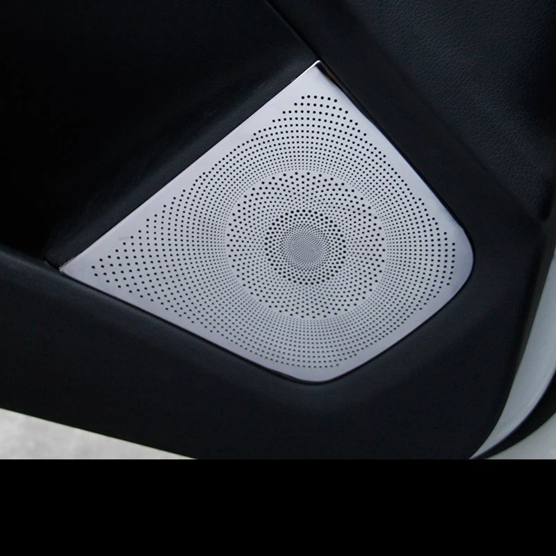 Car Audio Speaker Cover Trim Door Loudspeaker Cover Trim Accessories interior for Mercedes Benz A CLA GLA Class W176 X156 C117 view 6