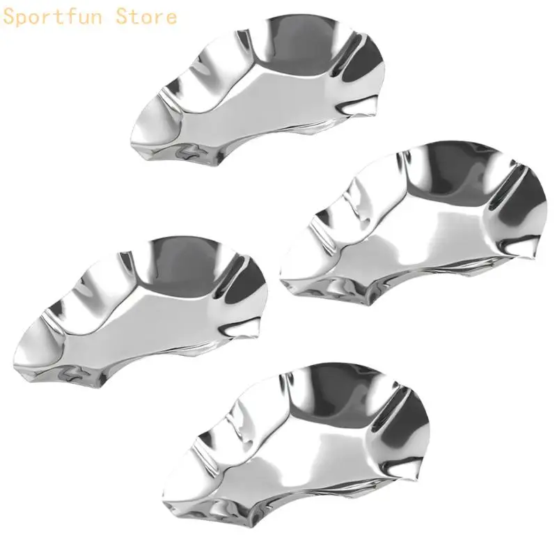 Rustproof Heat Resistant Dipping Bowls Stainless Steel Appetizer Tray Enduring X7JD