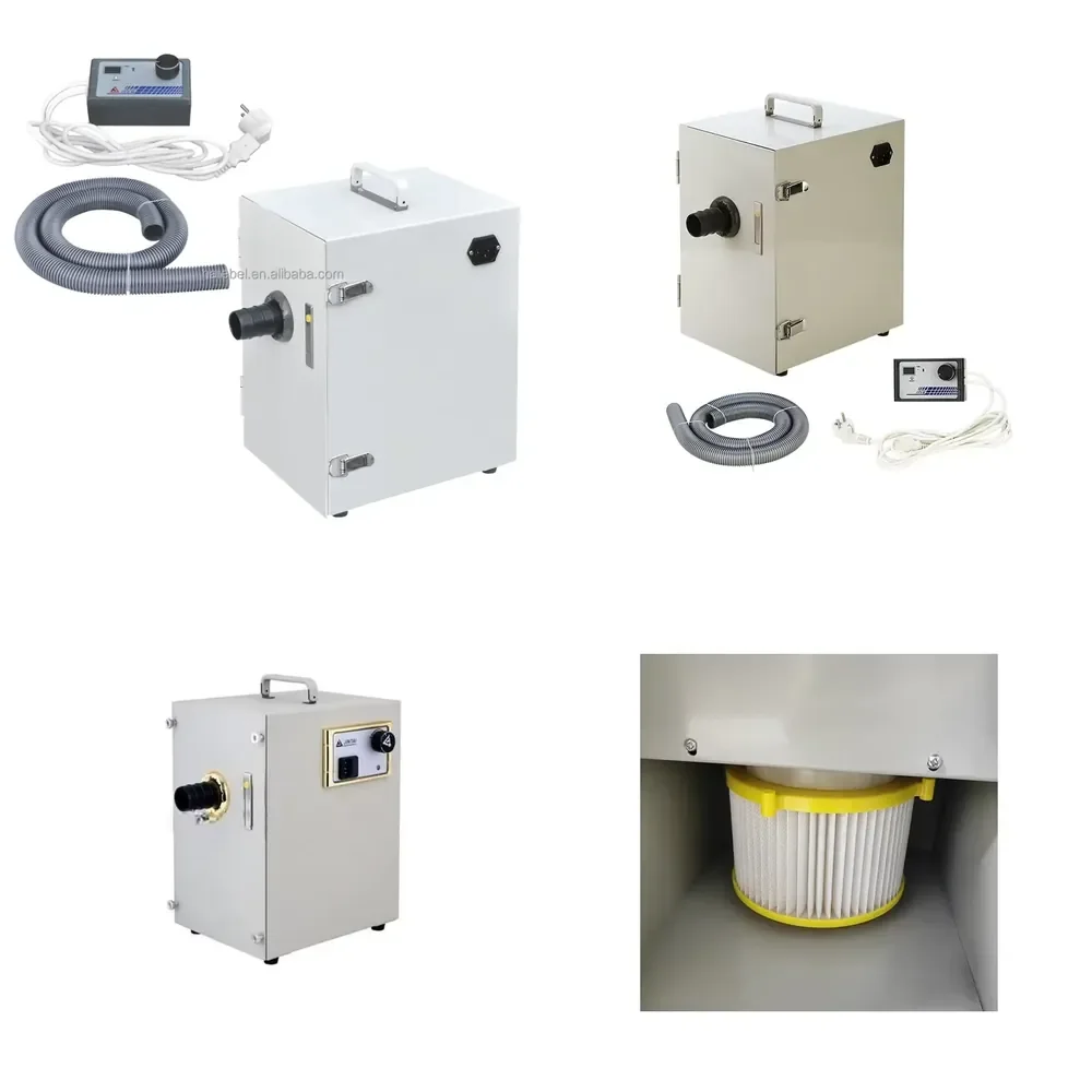 【2026】 Electric Double Row Dust Collector Laboratory Workstation Vacuum Cleaner for Lab Equipment CE