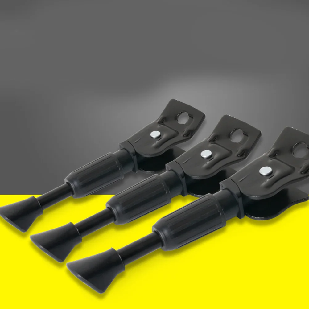 مسند دراجة السيارة الكهربائية مقاس 14 بوصة من سبائك الألومنيوم متين غير قابل للانزلاق لدعم جانب القدم وحامل ركن السيارة ومسند الدراجة #3