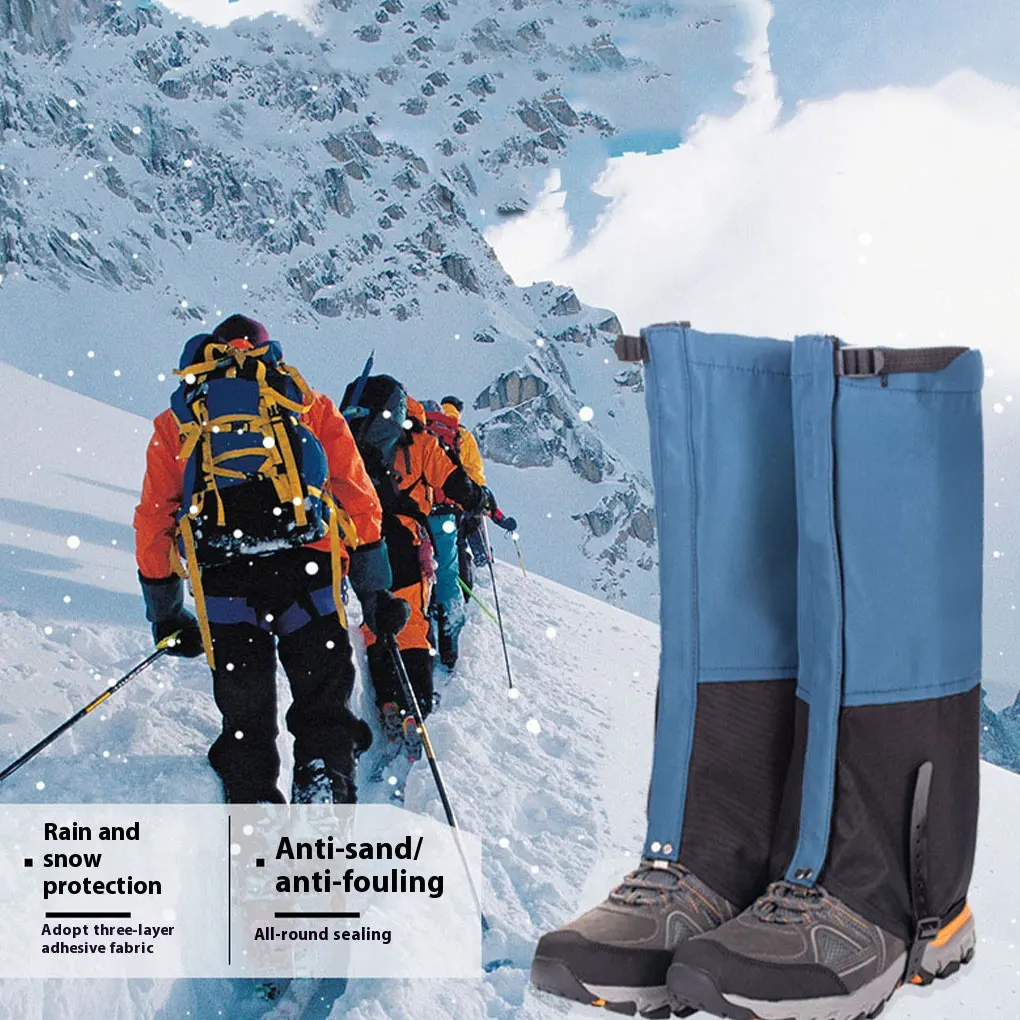 Outdoor Reizen Beenwarmers Wandelen Beenbeschermer Waterdichte Legging Schoenen Jacht Klimmen Kamperen Winter Toeristische Sneeuwvoetbedekking