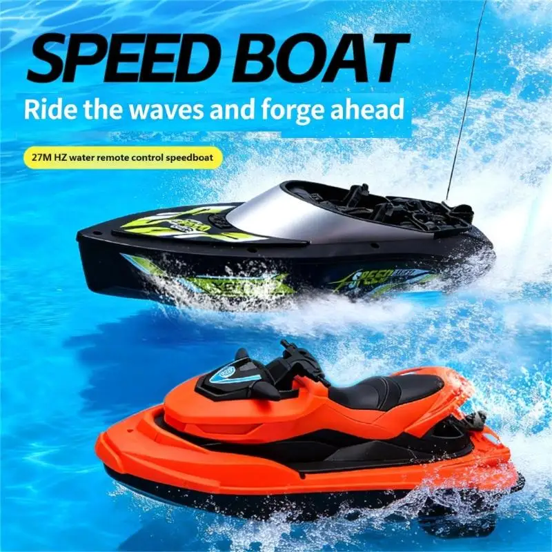 

Быстрая лодка для соревнований, водонепроницаемая конструкция, захватывающая игрушечная лодка на радиоуправлении с точным для и