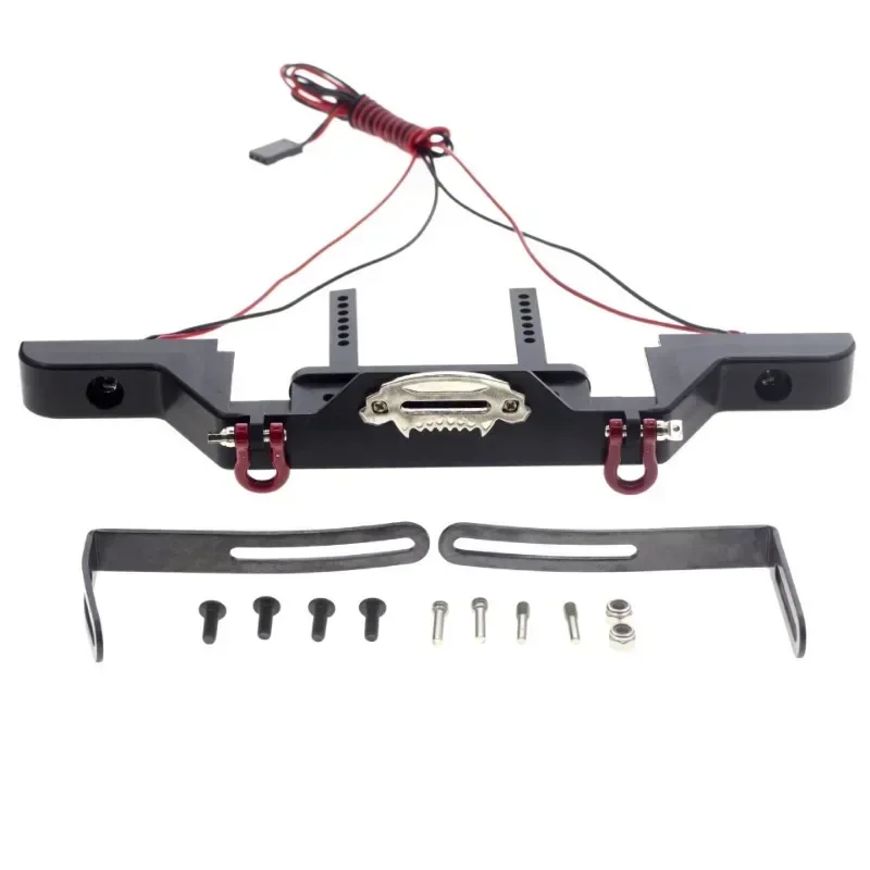 

RC Part Metal Front Rear Bumper for 1/10 RC Crawler TRX-4 Defender Axial SCX10 SCX10 iii 90046 AX103007