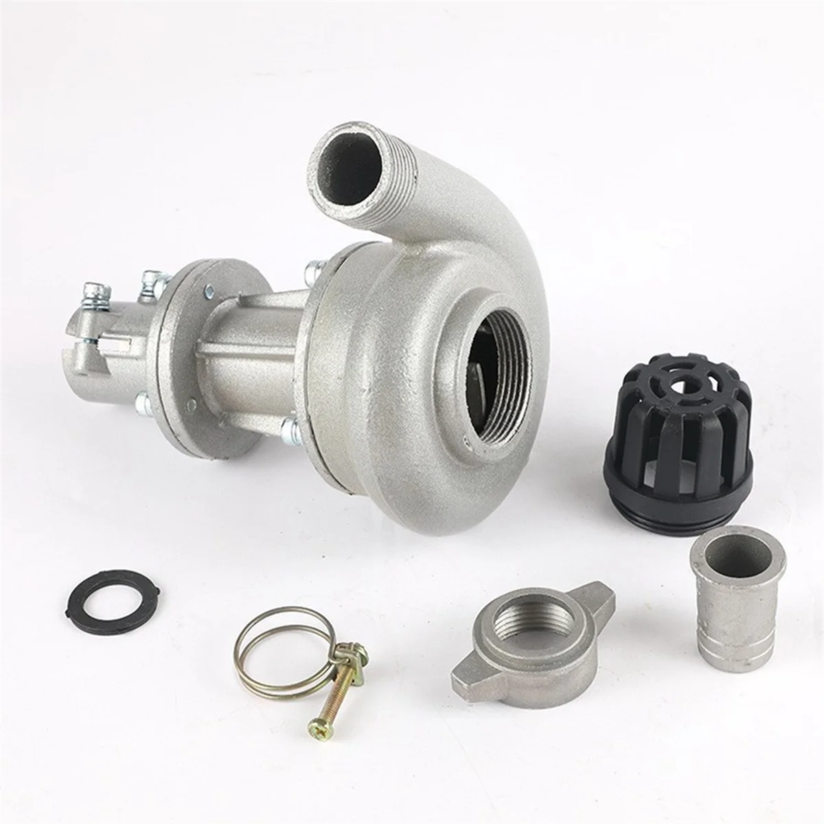 AA25 Brush Cutter Grass Trimmer Lawn Mower Water Lift Pump Head 1 Inch Aluminum Alloy Trimmer Parts Garden Irrigation Tool