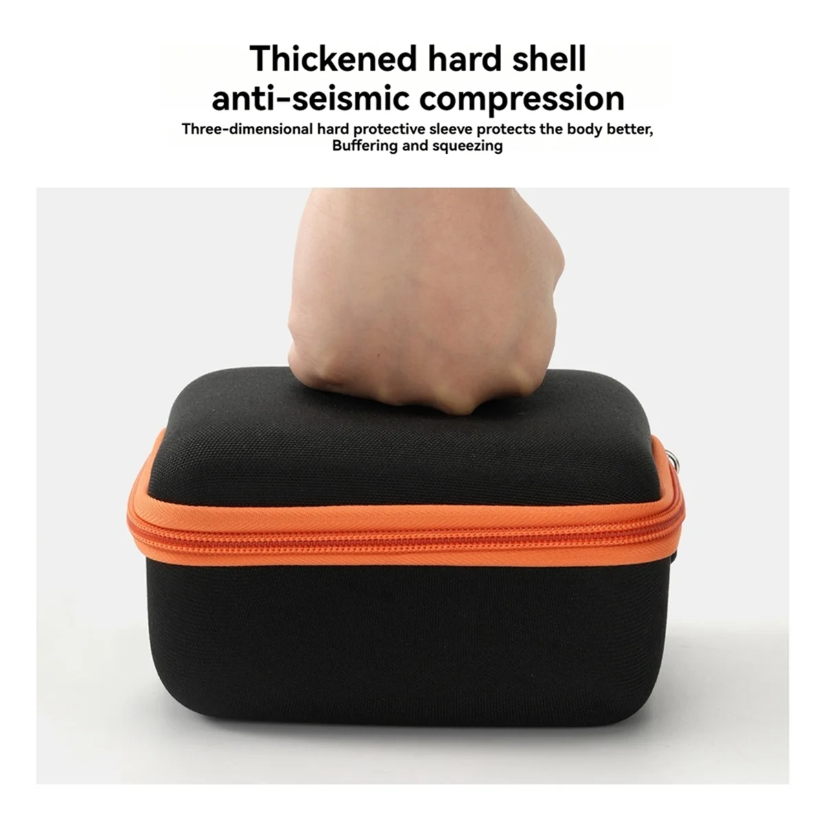 Y06A EVA Hard Case Camera Bag Portable Waterproof and Shockproof Camera Storage Bag for ZV-E10 II ZVE10 Camera