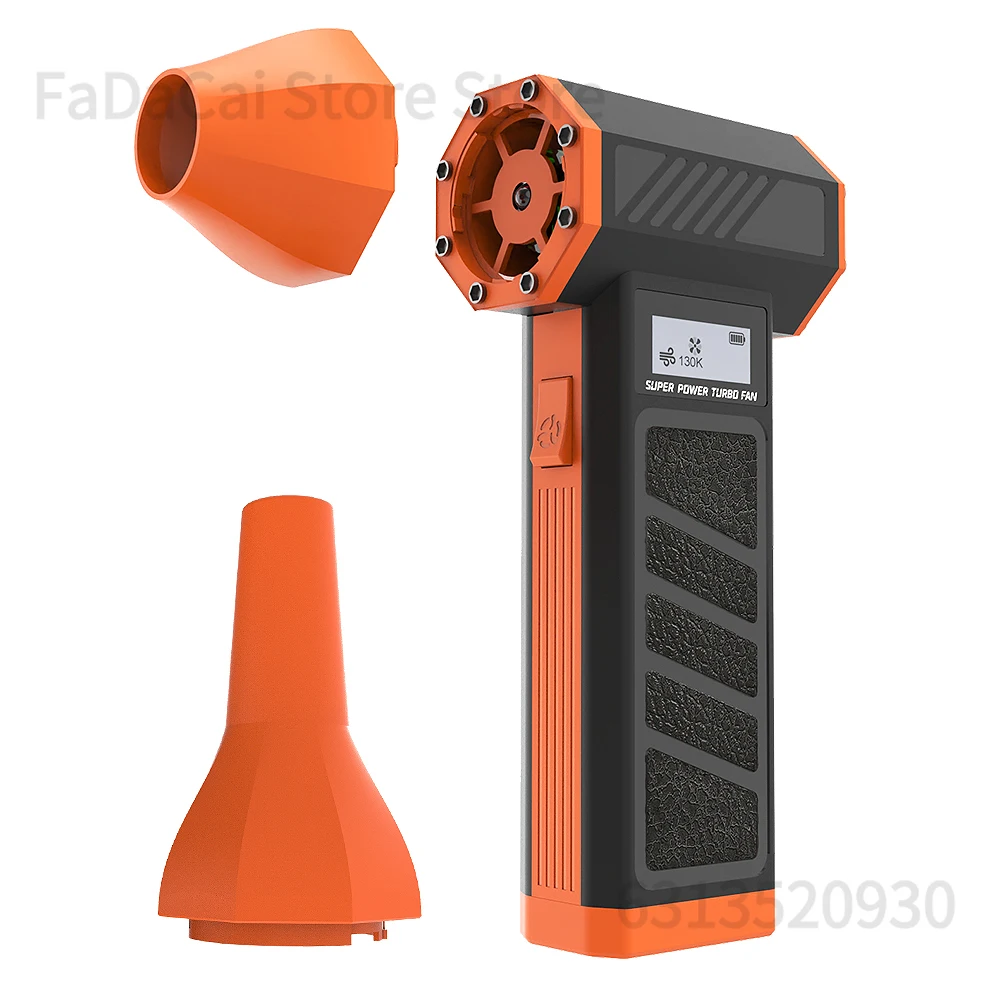 منفاخ هواء كهربائي 130000 دورة في الدقيقة مروحة توربو عنيفة صغيرة 3 سرعات الرياح قابلة لإعادة الشحن منفضة جافة نفاثة قوية للغاية للوحة مفاتيح السيارة