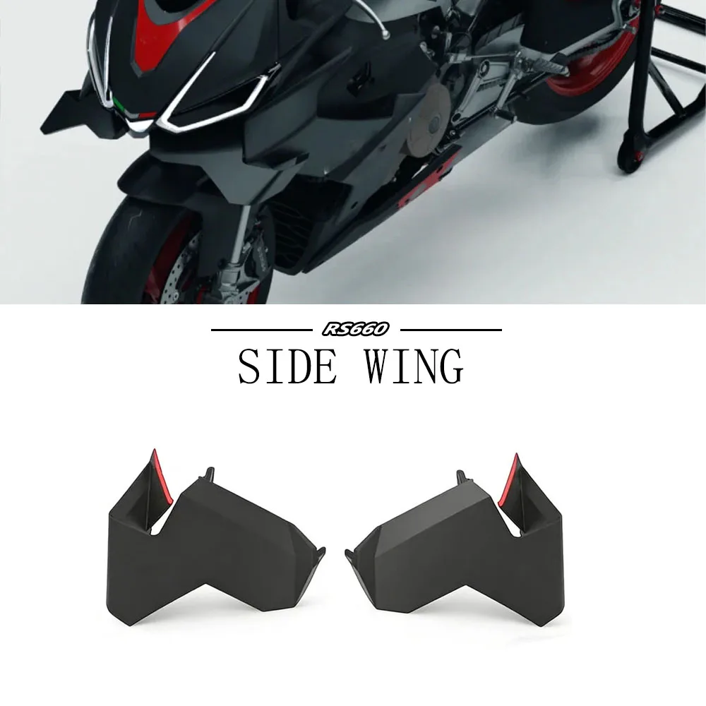 For Aprilia RS660 2021 2022 2023 2024 2025 2026 RS 660 New Motorcycle GP Side Wing Side Spoile Front Spoiler Lower Spoiler Flank
