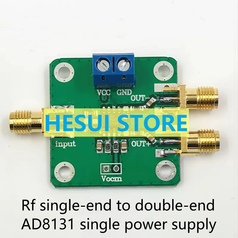 Rf single-ended differential AD8131 for single-power supply