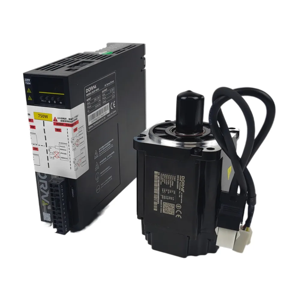 DS2P-08AS 3000 دورة في الدقيقة 2.39N.m 750 واط محرك سيرفو استبدال محرك سيرفو Leadshine Dorna