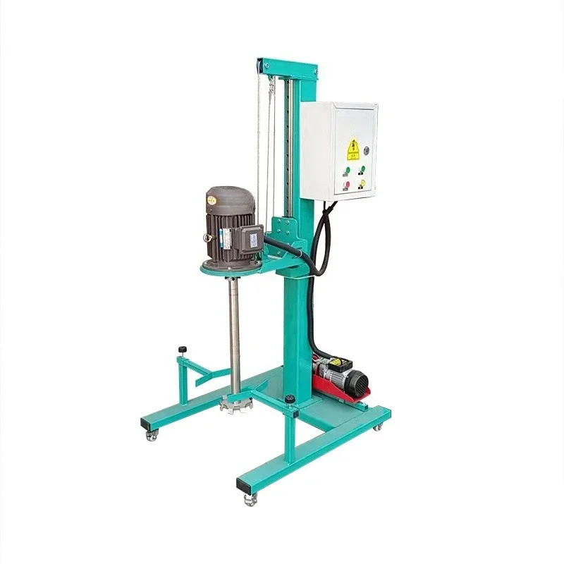 

Small disperser variable frequency variable speed paint high speed mixing and moving convenient experiment small disperser