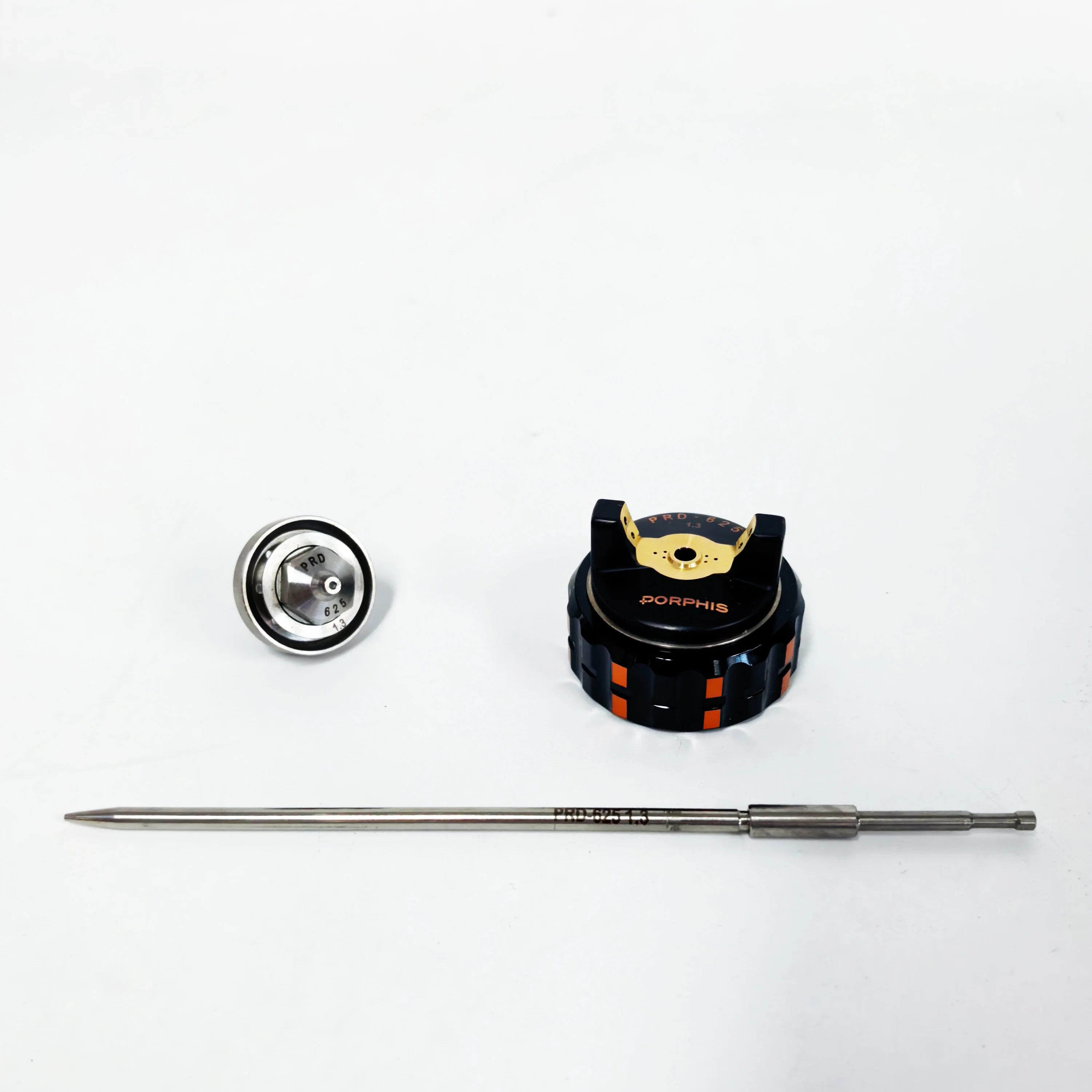 

Original PORPHIS PRD-625 Spray Gun nozzle needle cap kit