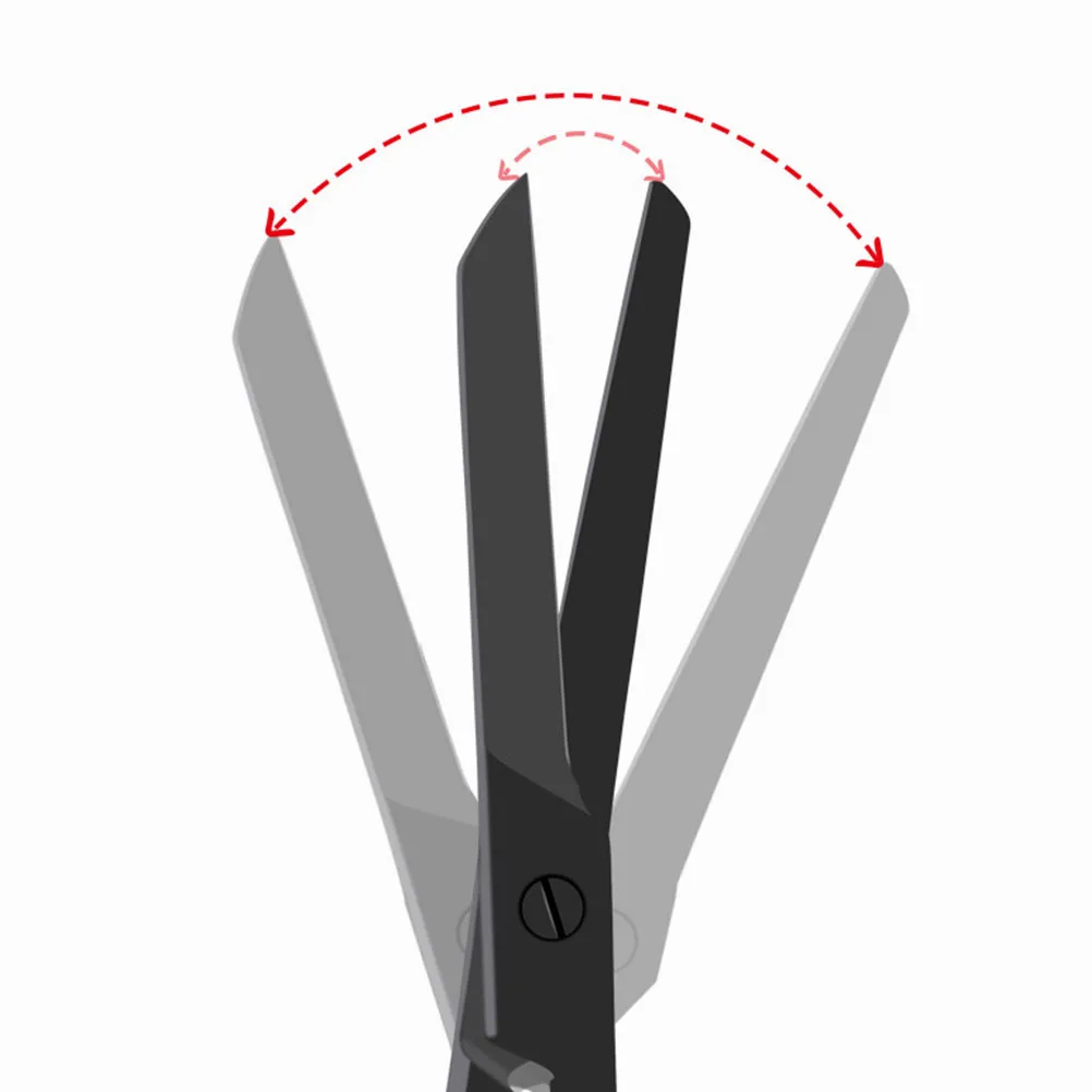 

Nose Hair Scissors Stainless Steel Precise Blades Eyebrow Clip Easy Use Safe Trimmer Vibrissac Beauty Scissors Black
