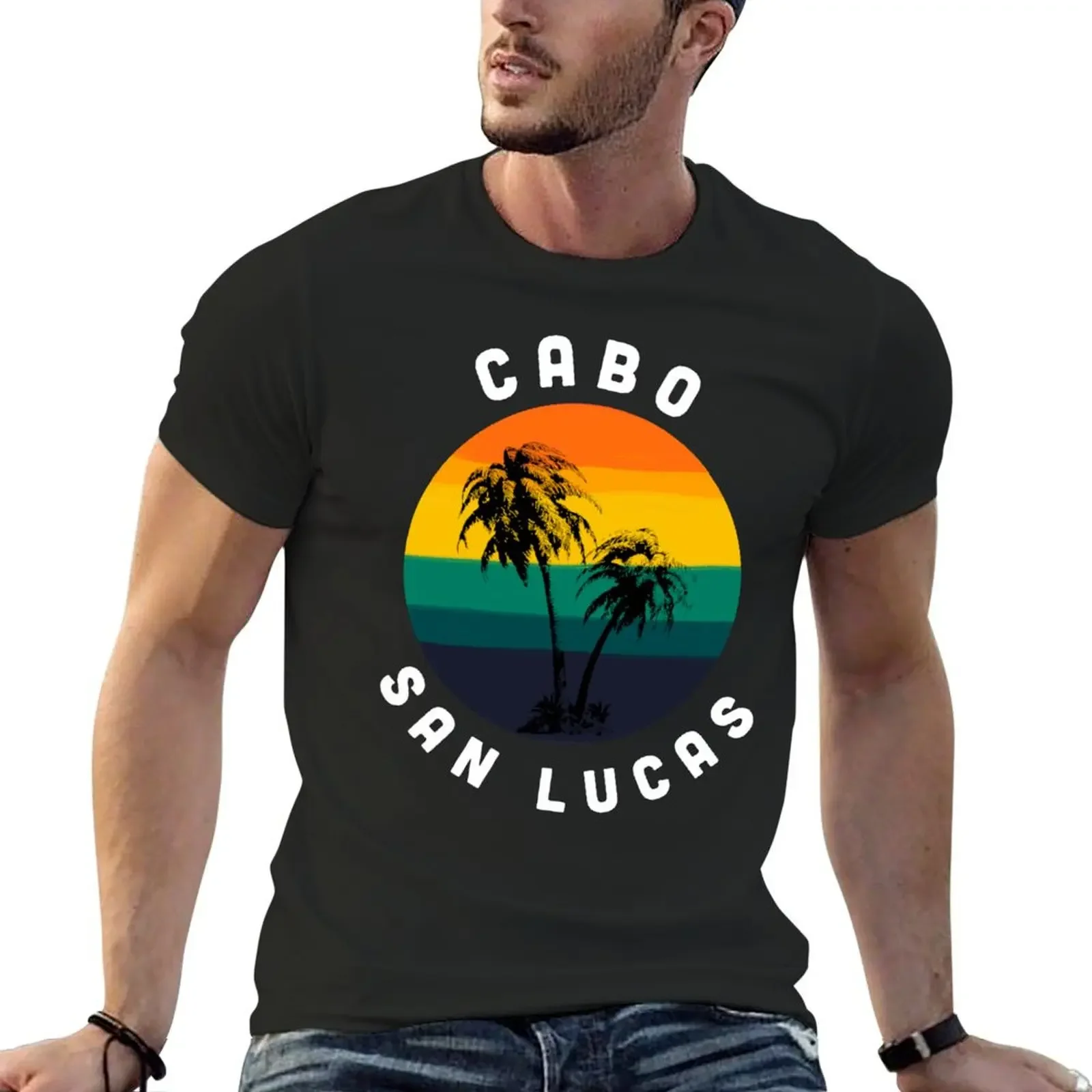 

Cabo San Lucas Souvenir Mexico Family Group Trip Vacation T-Shirt cheap stuff men graphic t shirts