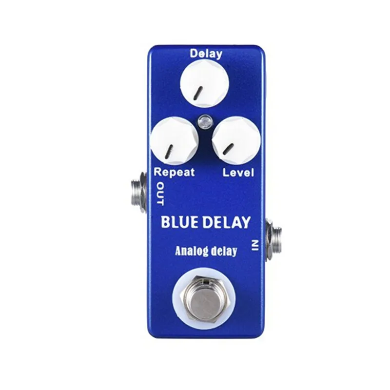 

MOSKY BLUE DELAY Analog Guitar Pedal Synthesizer Electric Guitar Parts Accessories Power Supply Pedals Tremolo Effector