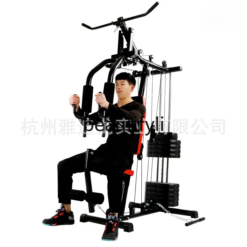 

Home Set Comprehensive Trainer Large Multi-Functional Combination Fitness Equipment Single Person Station