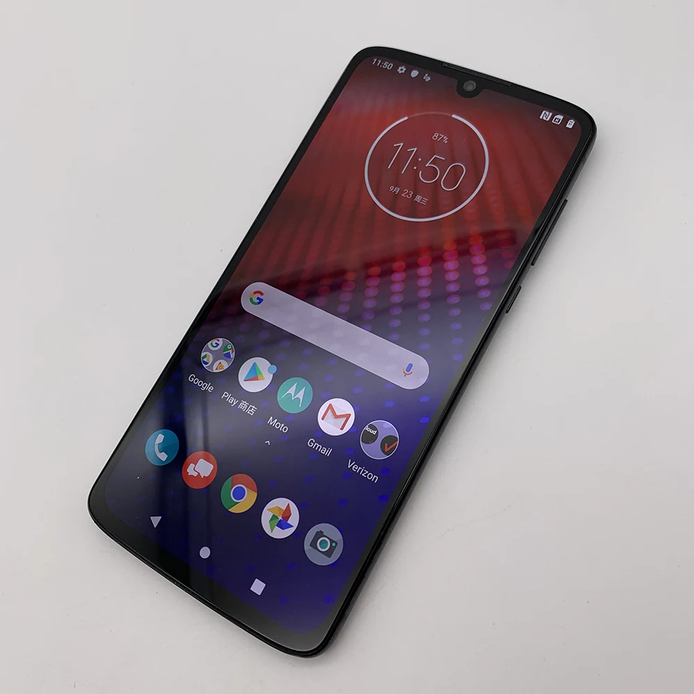 Originale sbloccatoMotorola Moto Z4 XT1980 One Sim 4GB RAM 128GB ROM Octa-core 48MP 6.4 ''3600mAh Android 9 NFC FM Smartphone
