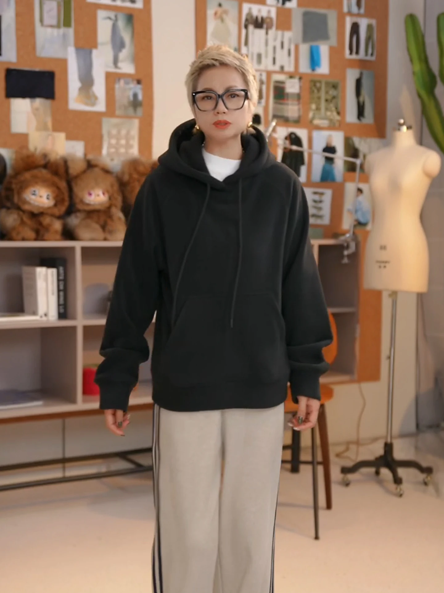 

Loose Casual Color Hoodie Women's Dstring Pullover Sweatirt Comfortable Versatile Streetwear Sle Spring Faion