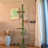 Cactus cat tree, cat climbing frame, cat climbing pole, cat jumping platform, cat tower, pet toys, pet climbing frame