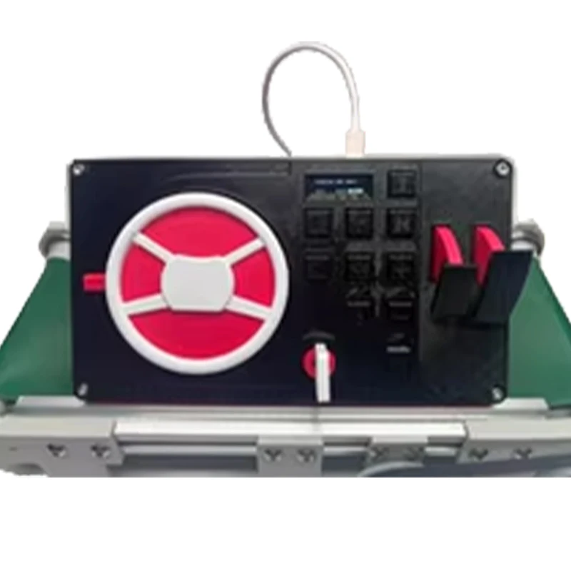 

Euro Truck Simulator 2 Desktop Force Feedback Gaming Steering Wheel Supports 15 Customizable Buttons