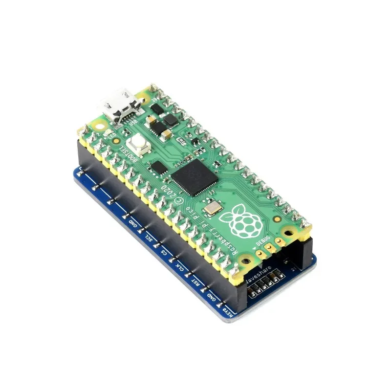 1.3 Inch OLED Display Module for Raspberry Pi Pico 64 × 128 LCD I2C SPI Screen for Pico with MicroPython C/C Demo