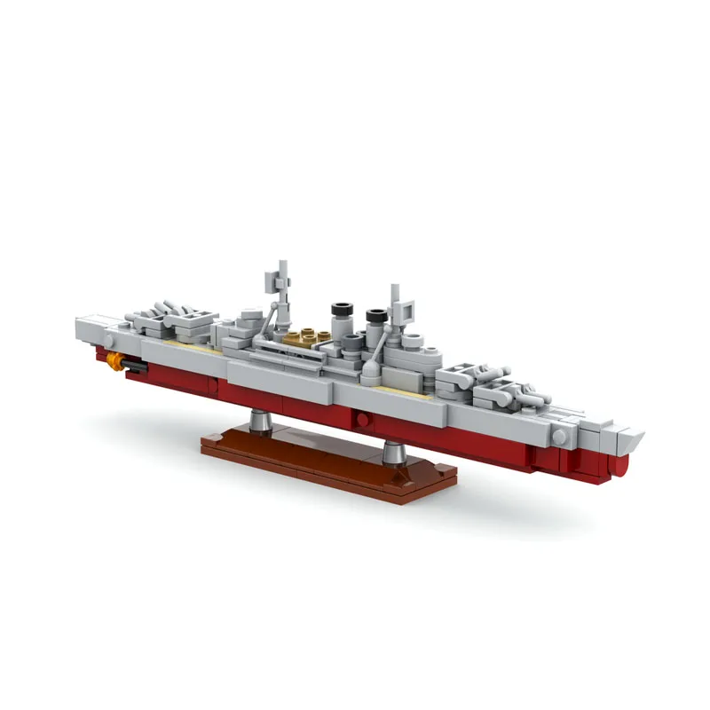 City MOC-238741 Nautical Cruiser Small Cruise Ship Building Block Model, 241 Parts, Birthday Educational Custom Toy Gift