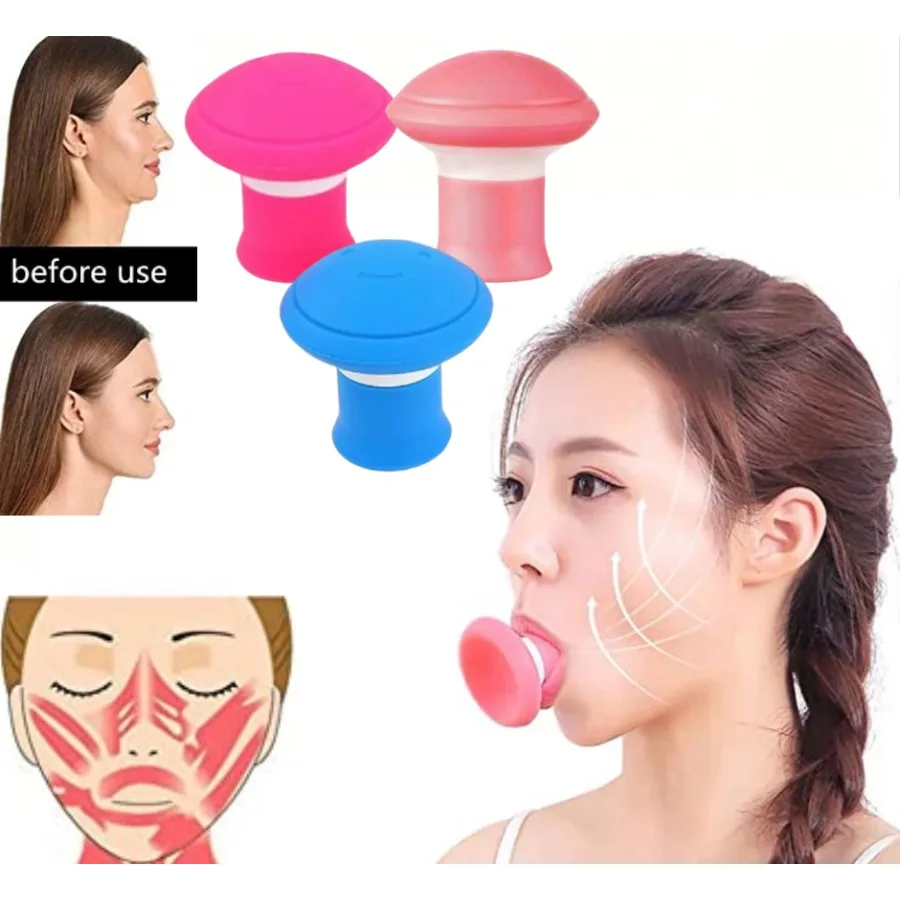 1/3/5pcs Face Exerciser Jawline Shaper V Face Slimming Tool Lift Skin Firming Removal Nasolabial Folds Double Chin Reducer Tool