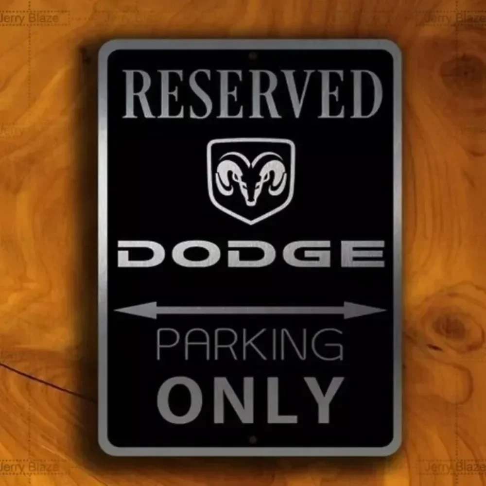 2028 FunnyRetroDodgeParkingSign Funny Vintage 