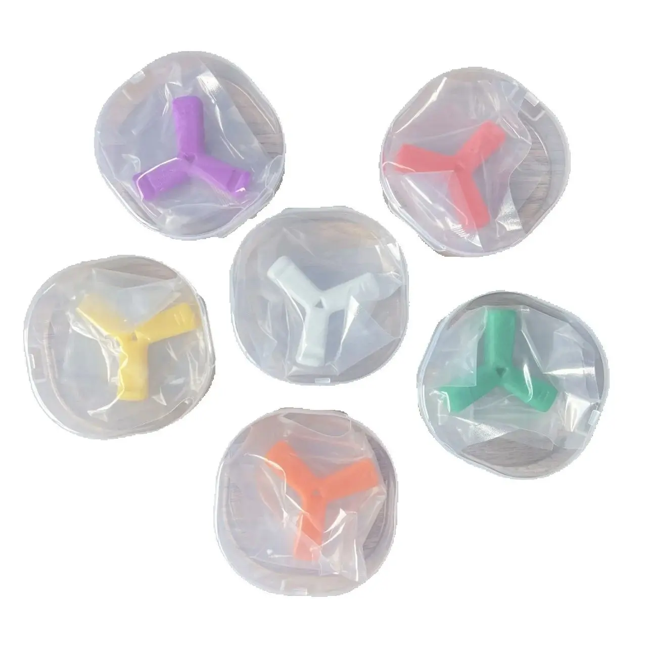 Dental Orthodontic Tooth Chew Fruit flavor Tray Seater Invisalign Brace Extractor Silicone Aligner Chewies 10 Box