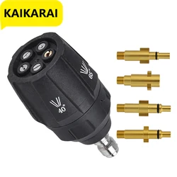 Hochdruck düse Auto wasch pistole Quick Jet Tips Wasch düsen für Karcher Parksdie Nilfisk Bosch Adapter Zubehör