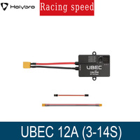 HolyBro 2025 New UBEC 12A (3-14S) XT30 DC-DC Regulator with High Efficiency and 4-Channel Parallel Pin Outputs for Servos
