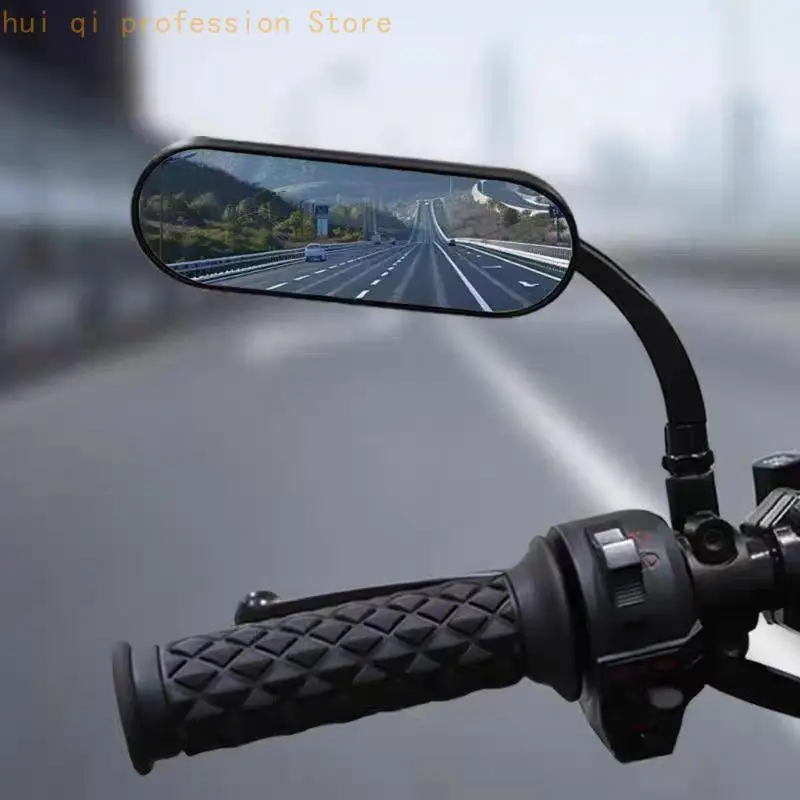 Motorradspiegel mit abgerundeten Flächen zum Ersetzen abgenutzter Seitenspiegel H8WE – Detail 9