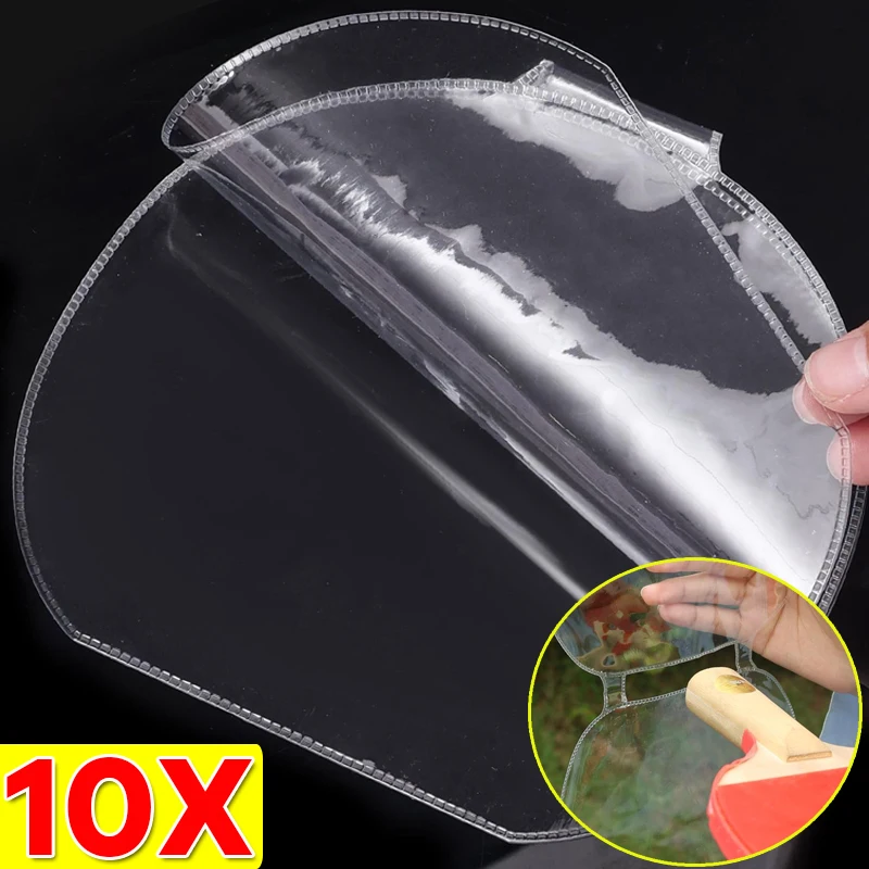 

Transparent Table Tennis Racket Rubber Protective Film Racket Accessories Double-Sided Table Tennis Racket Protective Film