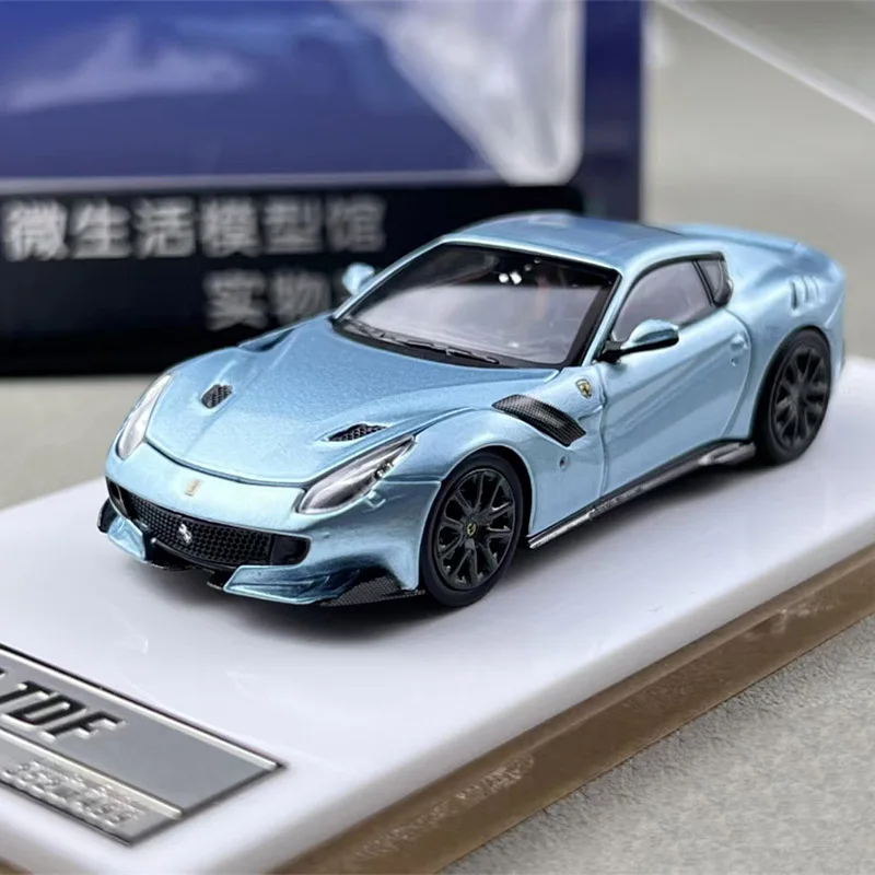 Model samochodu F12 TDF, odlewany, skala 1:64, symulacja, ze stopu, statyczny, kolekcjonerski, zabawka, prezent, pamiątka, dekoracja