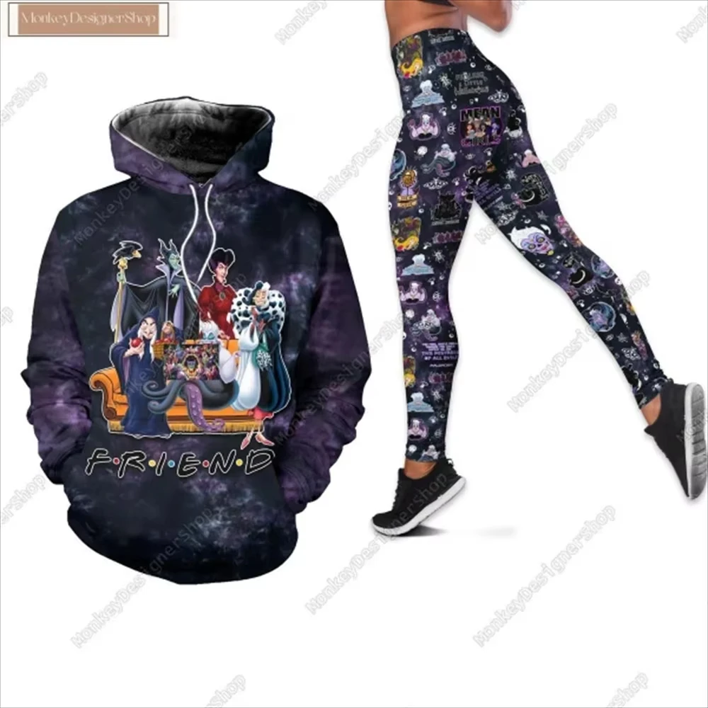 Vêtements de yoga Disney pour femmes, vêtements de fitness, article unique, mode essentielle, animation 3D, dessin animé, nouvea