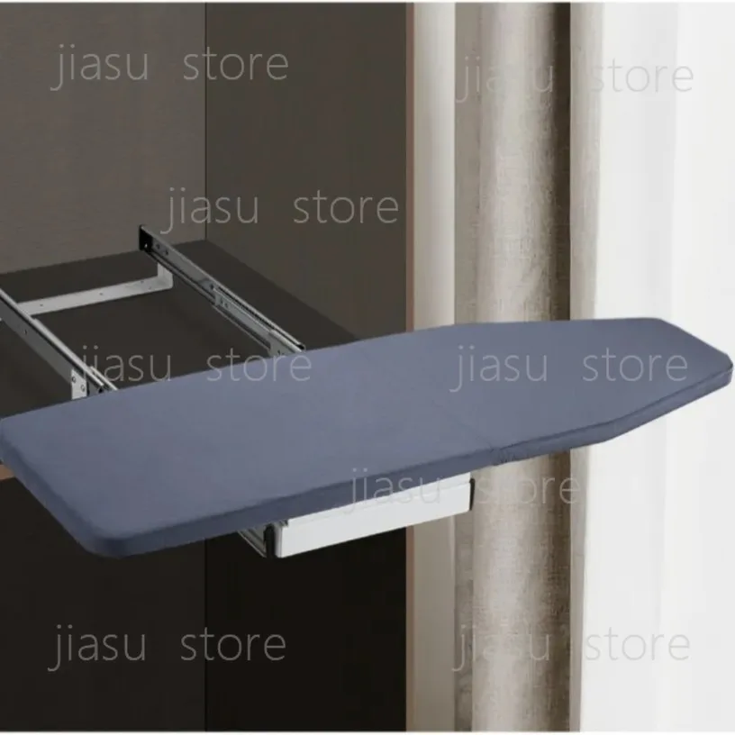 Foldable & Rotatable Ironing Board, Telescopic Double Buffer Ironing Table for Home Use