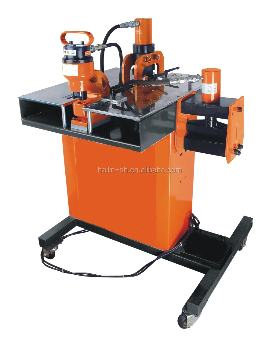 

3 in 1 Hydraulic Bus Bar Tool HB-150W Processing Machine