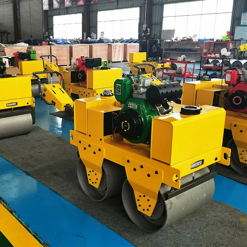 Harga pabrik roller jalan Cina 280kg vibrating earth compactor vibratory mini road roller