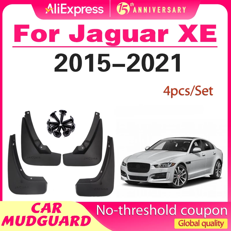 

For Jaguar XE 2015-2021 2016 2017 2018 2019 2020 Fender Mudflaps Splash Guards Mudguards Mud Flaps car Accessories