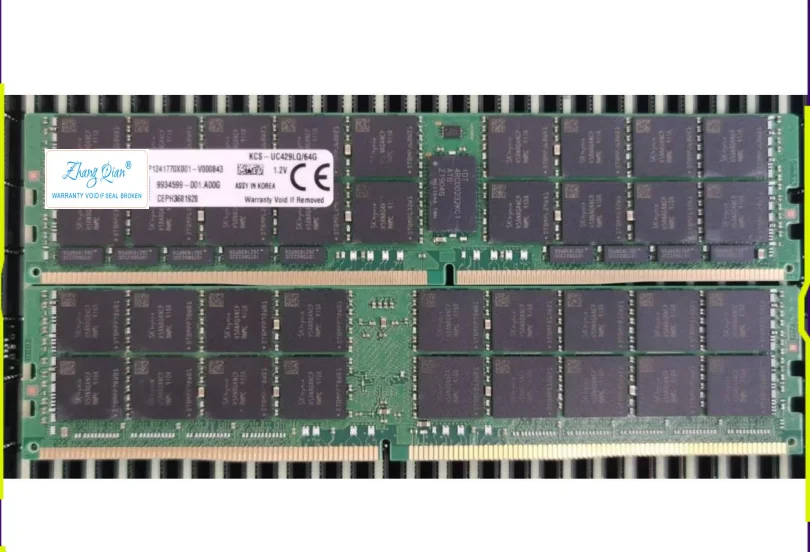 

Для 64G 4Rx4 PC4-2933 ECC RAM 64GB KCS-UC429LQ/64G