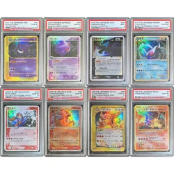 PTCG Charizard Gengar Umbreon Lugia Mew Collection Card Diy Self Made Copy Version 10Points Rating Card Anime Game Card Gift Toy