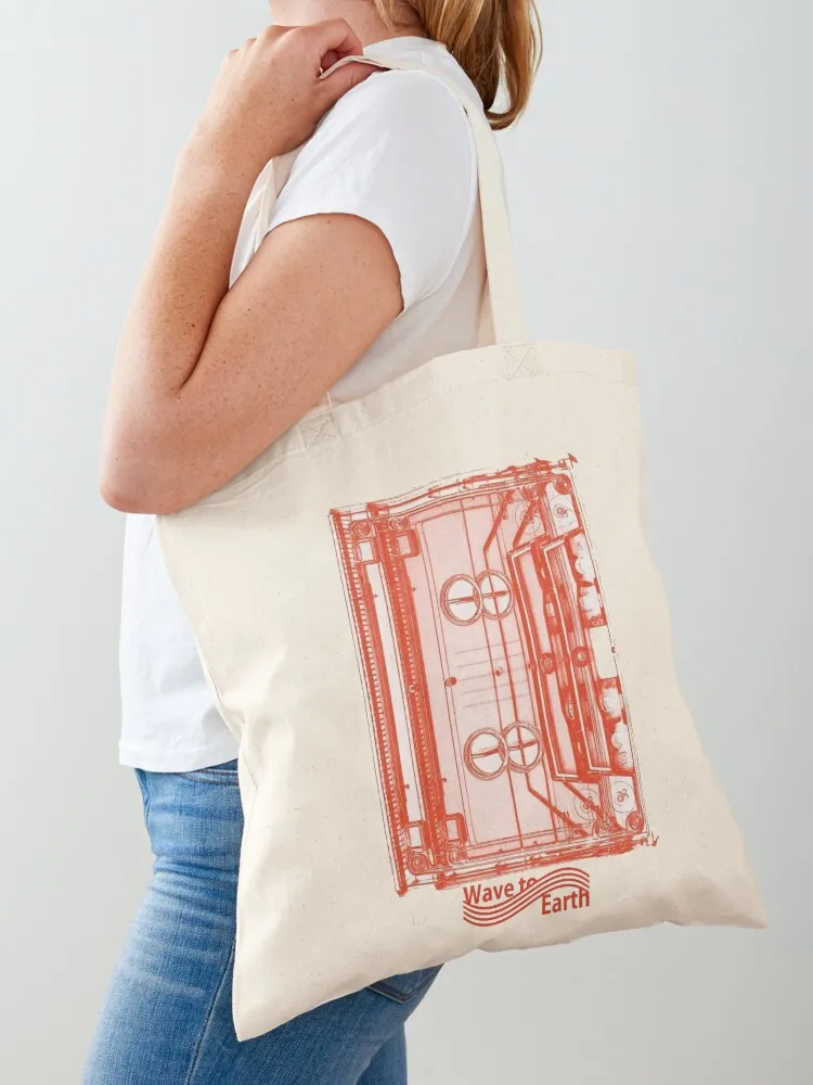 Wave to earth summer flows limited edition Tote Bag eco bag folding hand bag shoping Handbags