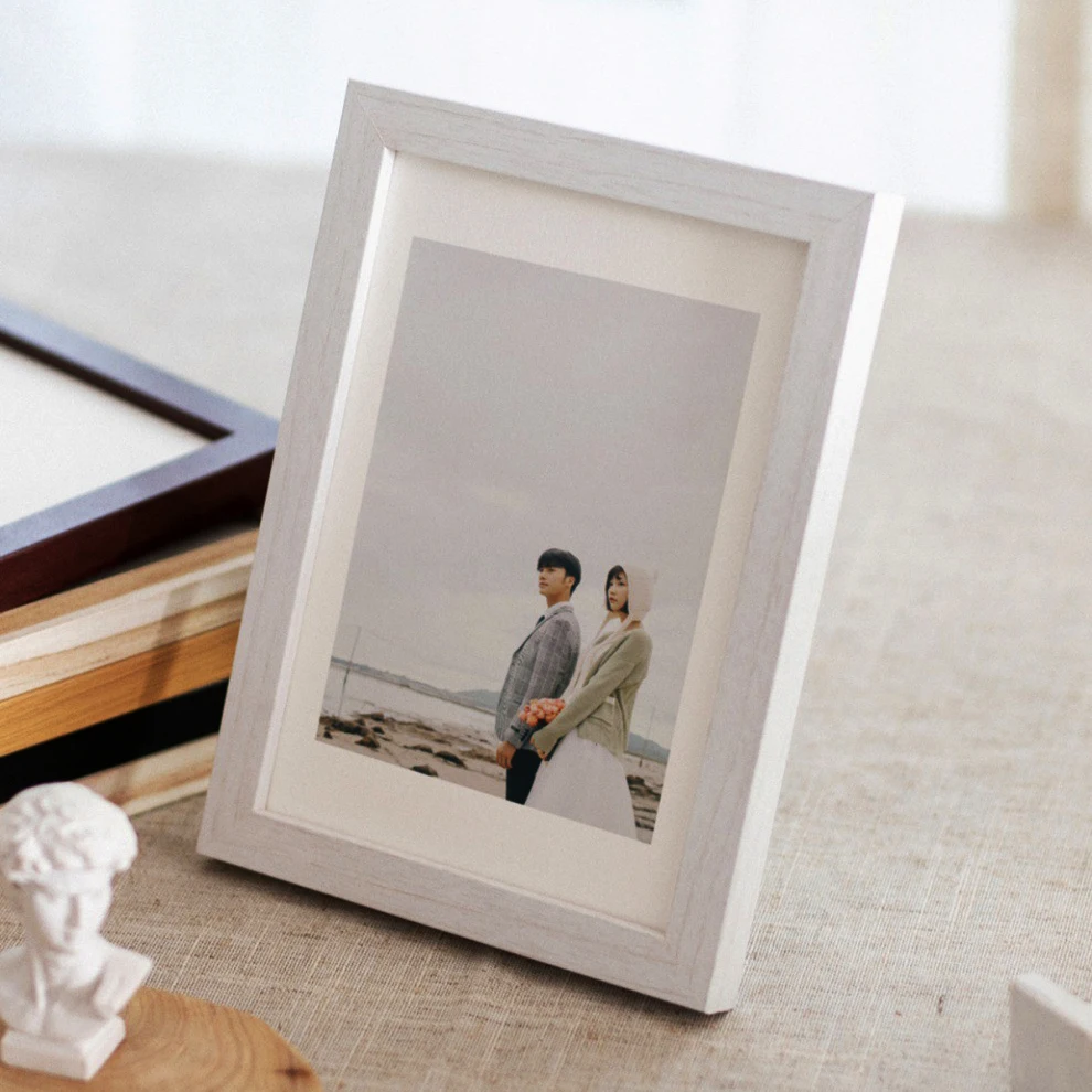 VCC Benutzerdefinierte Foto Holz Bilderrahmen für Wände 10X15 15X20 20X25 A4 Vintage Fotorahmen Ständer für Bilder Gedenkgeschenk 3