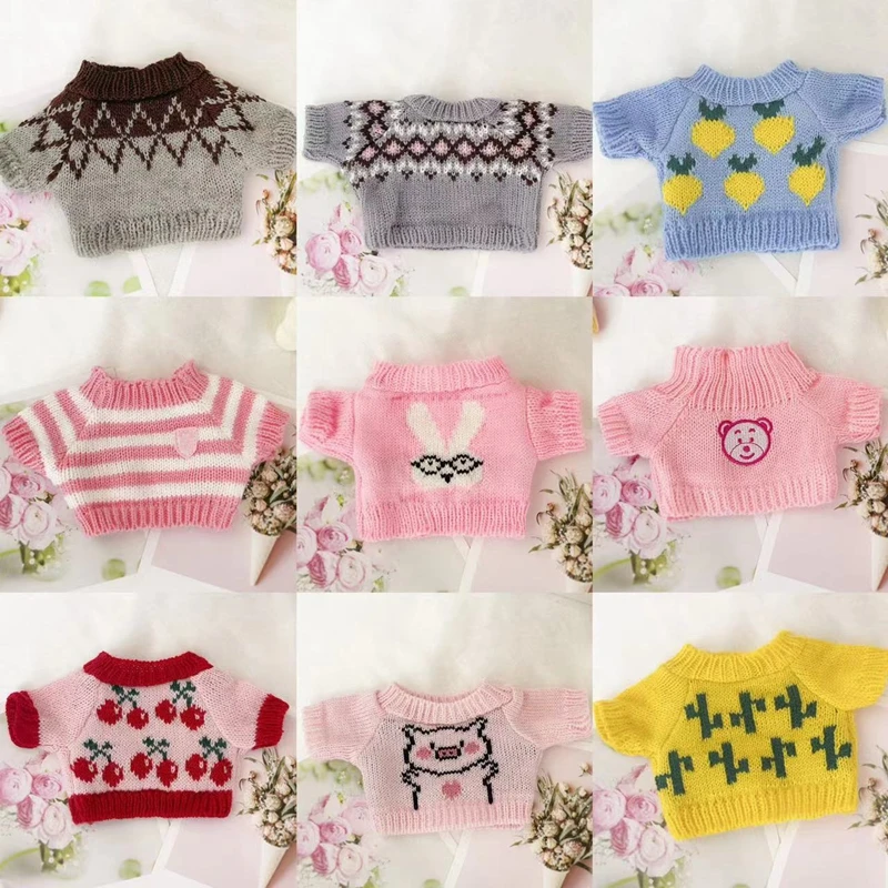 30 cm Peluche Vestiti Maglioni Accessori Bambole fai da te Vestiti per bambole per bambini Pantaloni Gonne Regali per bambini Solo vestiti