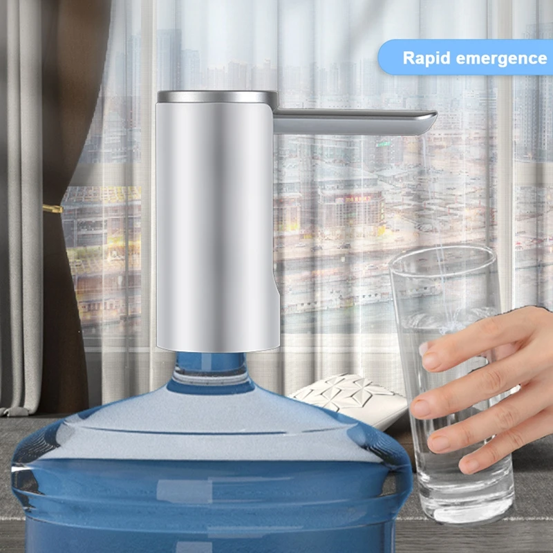 自動タッチスクリーンバケットウォーターポンプ,電動折りたたみ式ウォーターディスペンサー,液体