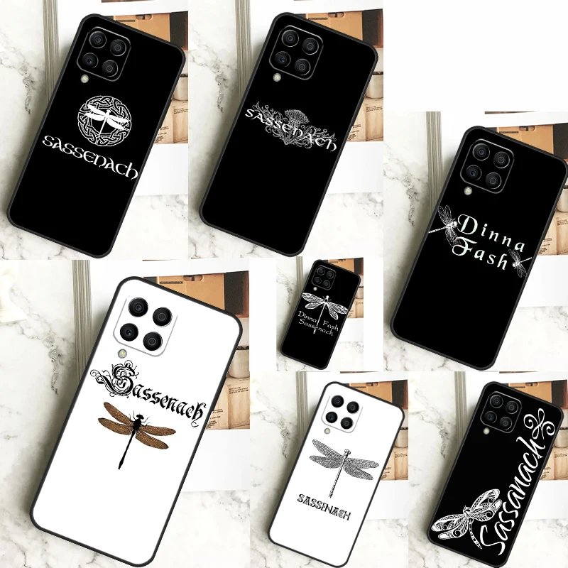 Outlander Sassenach Dragonfly For Samsung Galaxy M23 M33 M13 M53 M11 M51 M14 M34 M54 M15 M55 M20 M30s M12 M32 M52 Case