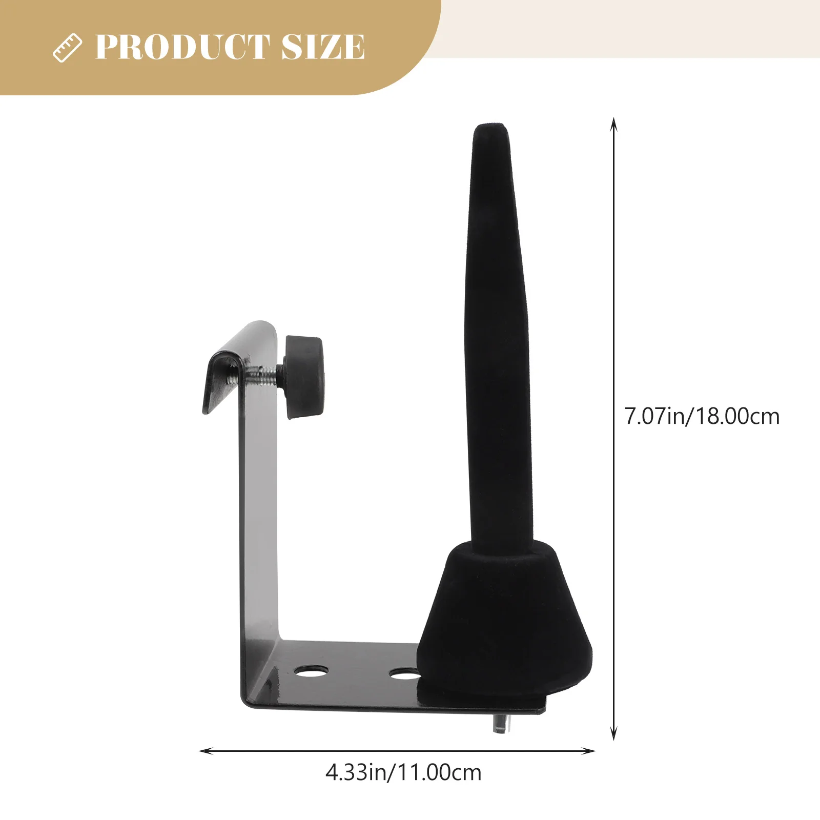 Saxophone Wall-Mount Stand Durable Flute and Saxophone Holder Storage Rack Music Room Display Bracket Instrument Supplies