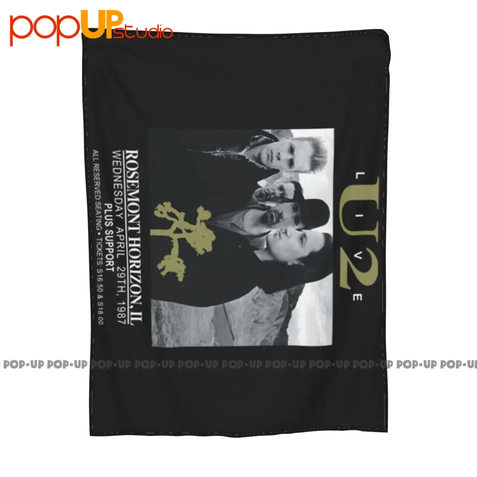 تضخيم U2 Us Live بطانية فائقة النعومة لحاف الشتاء غطاء أريكة أغطية السرير #2