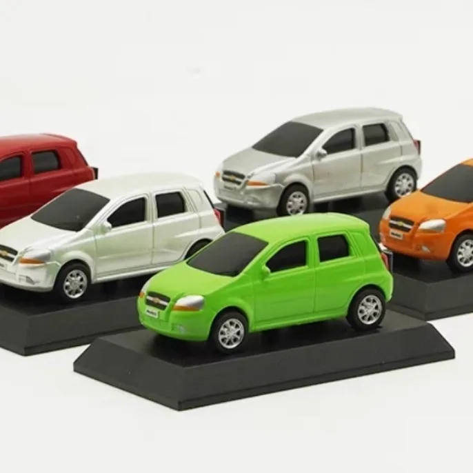 Original 1:64 Shanghai General Motors Chevrolet Aveo Diecast Model Plastic Car Model