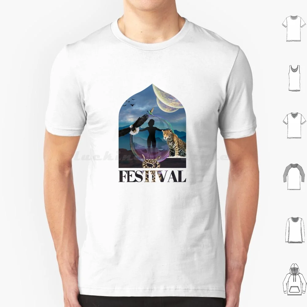 The Festival T Shirt Big Size 100% Cotton Festival Rave Carl Cox Clubbing Music Edm Edc Ultra Techno Religion Techno House