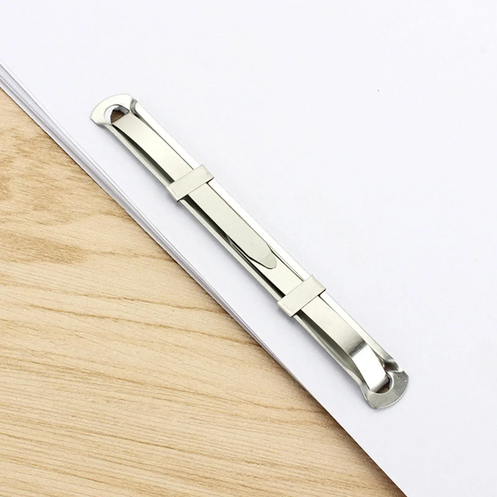 

50x Prong Paper Fasteners Easy to Operate 3.5 inch Capacity for Office Home